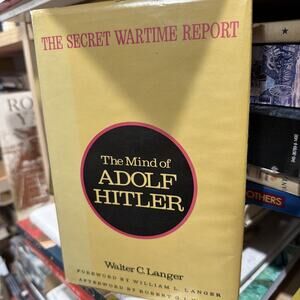 Mind Of Adolf Hitler‎ (Book Club Edition)